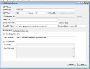 ldappluginsettings
